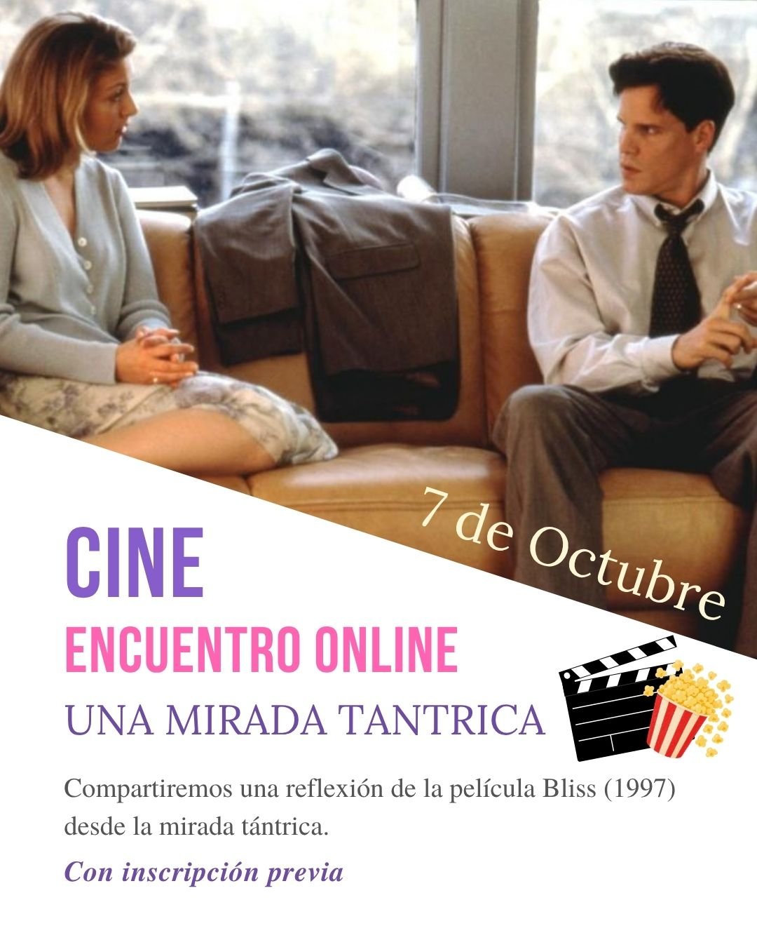 flyer cine reflexión